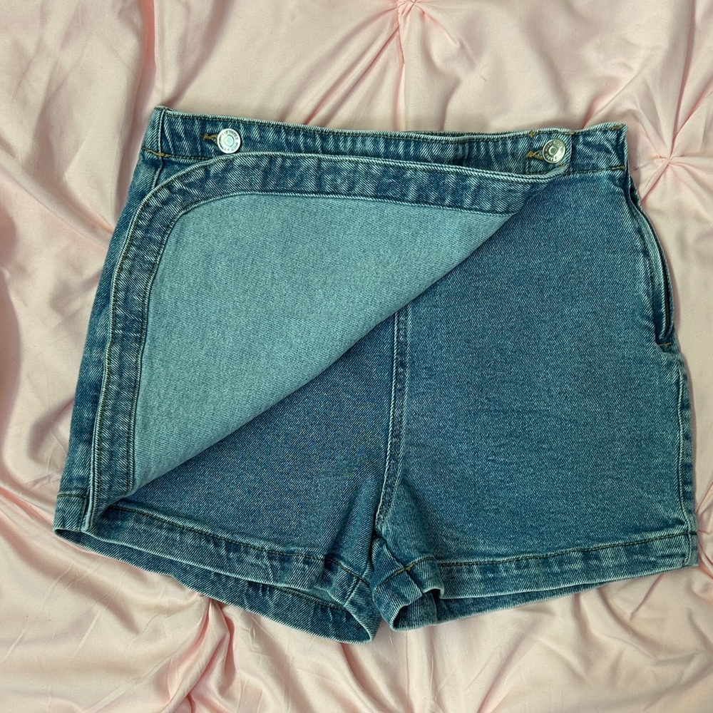 Wild Fable Light Blue Denim Skirt - Picture 4 of 5